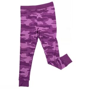 Little Sleepies Berry Camo 3T Bamboo Pajama Pants